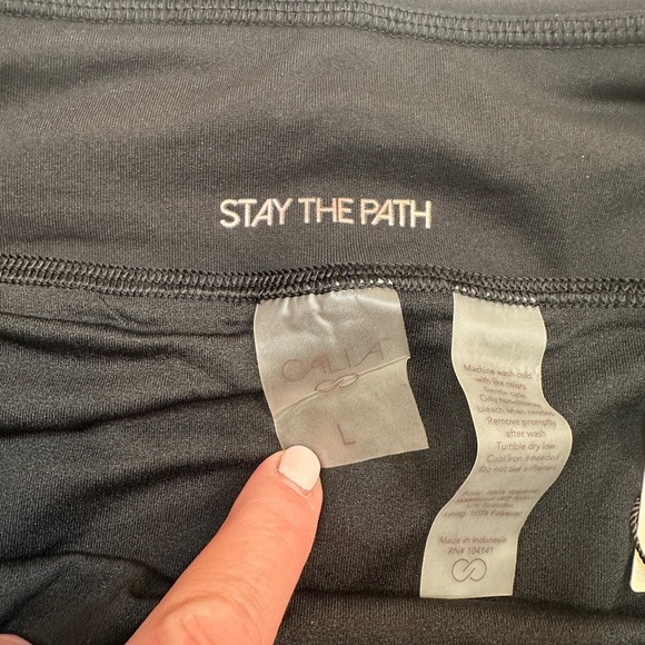 CALIA Women's Black Athletic Shorts Large - Picture 2 of 10